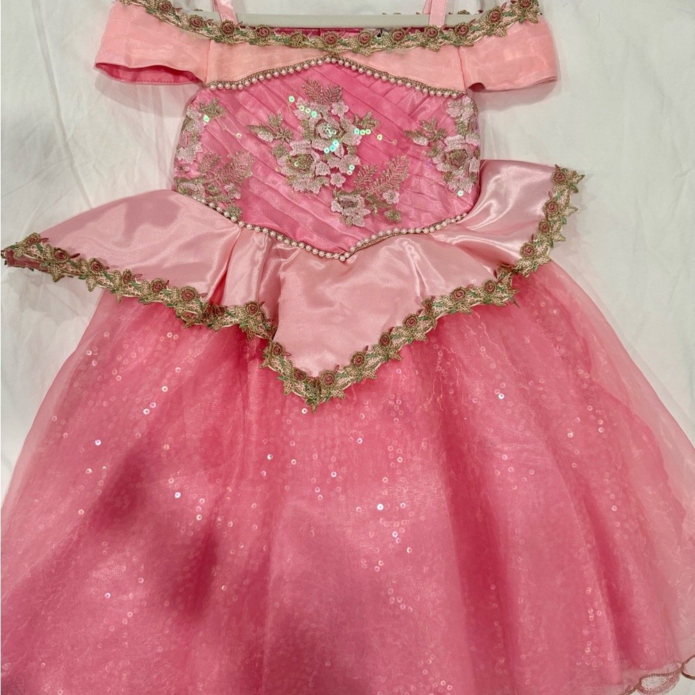 Disney Princess Aurora Bippity Boppity Boutique Deluxe Package Dress